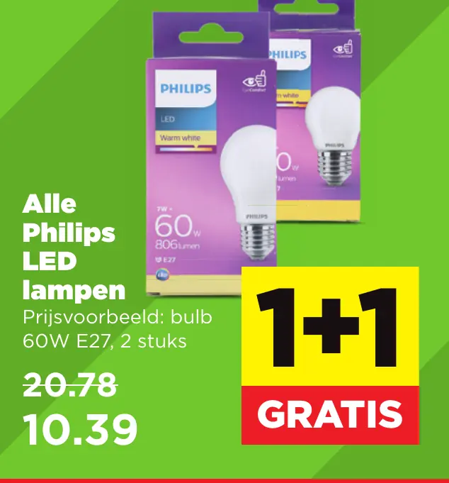 Alle Philips LED lampen