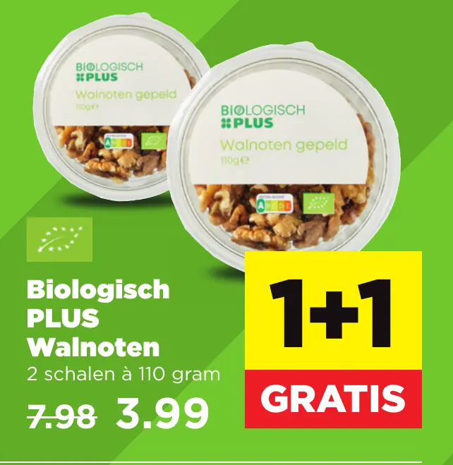 Biologisch PLUS Walnoten