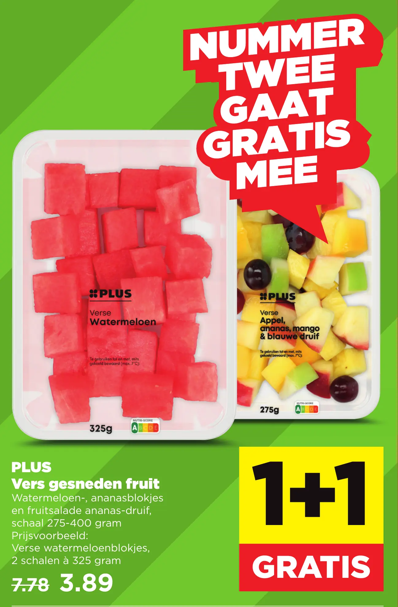 PLUS Vers gesneden fruit