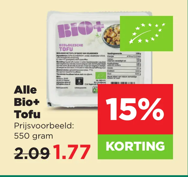 Alle Bio+ Tofu