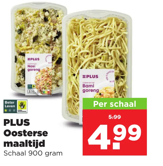 PLUS Oosterse maaltijd