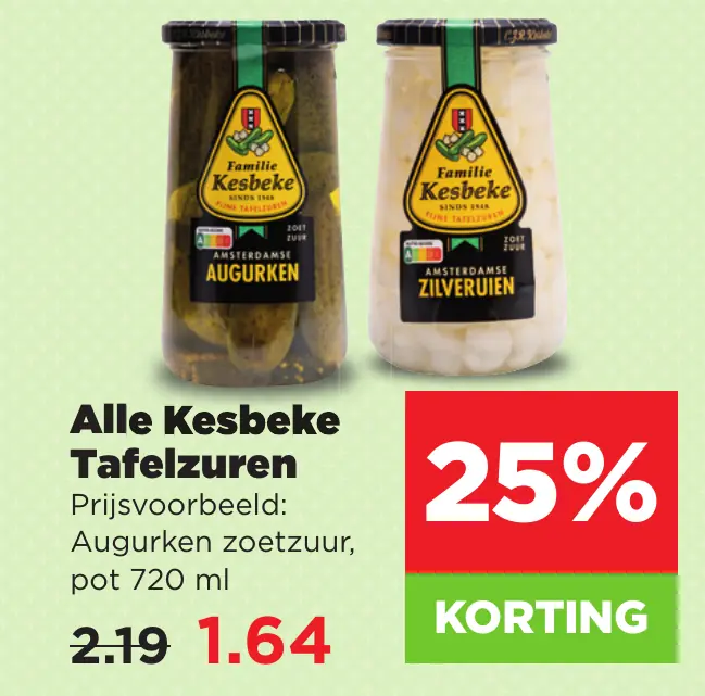 Alle Kesbeke Tafelzuren