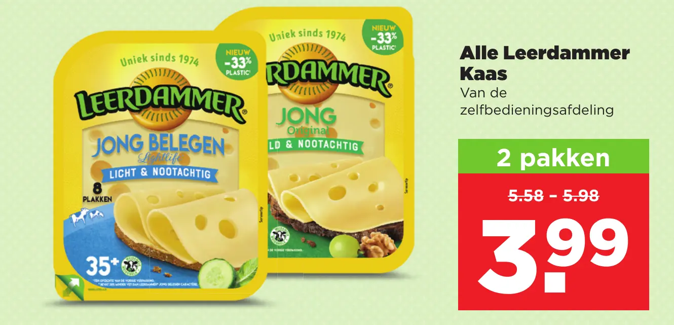 Alle Leerdammer Kaas