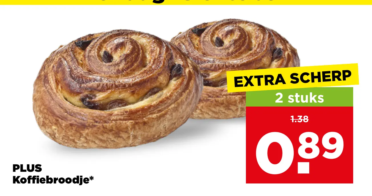 PLUS Koffiebroodje