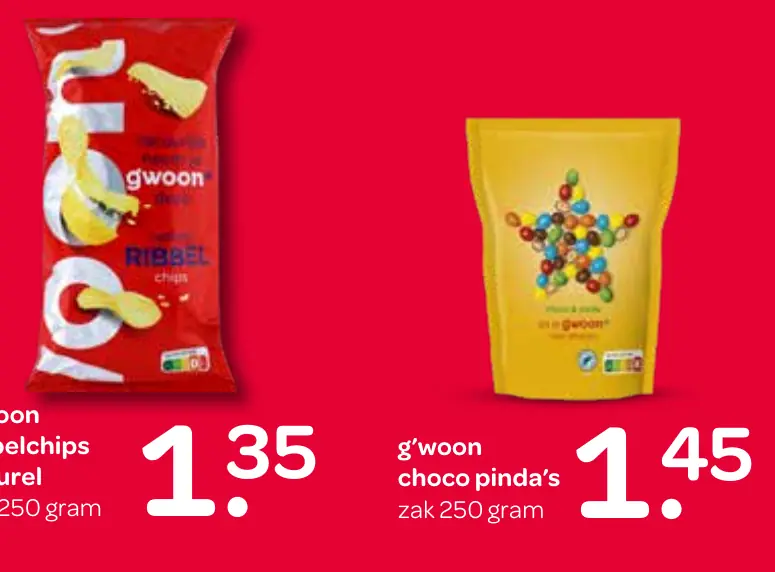 ribbelchips naturel