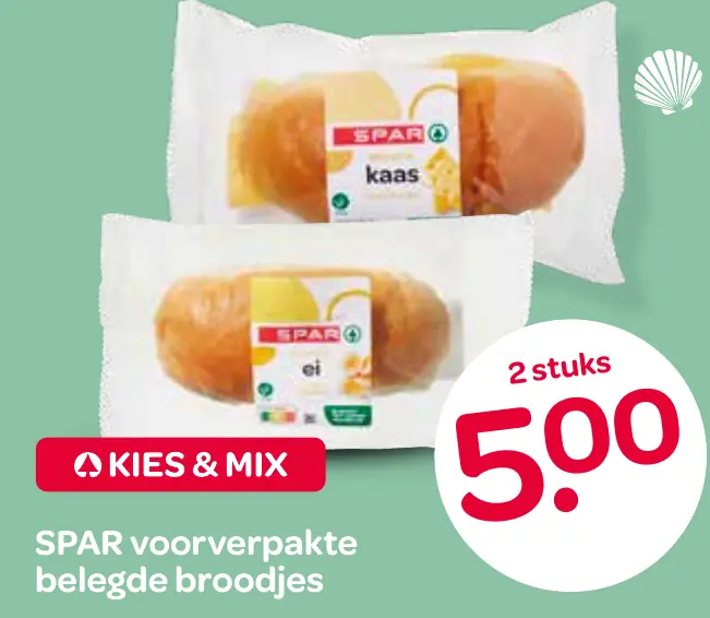 voorverpakte belegde broodjes
