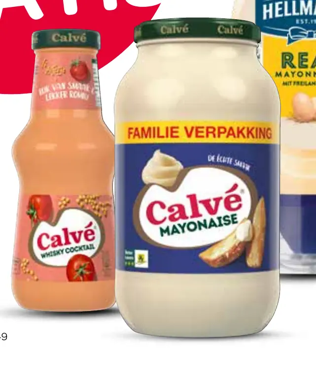 calvé of hellmann's sauzen