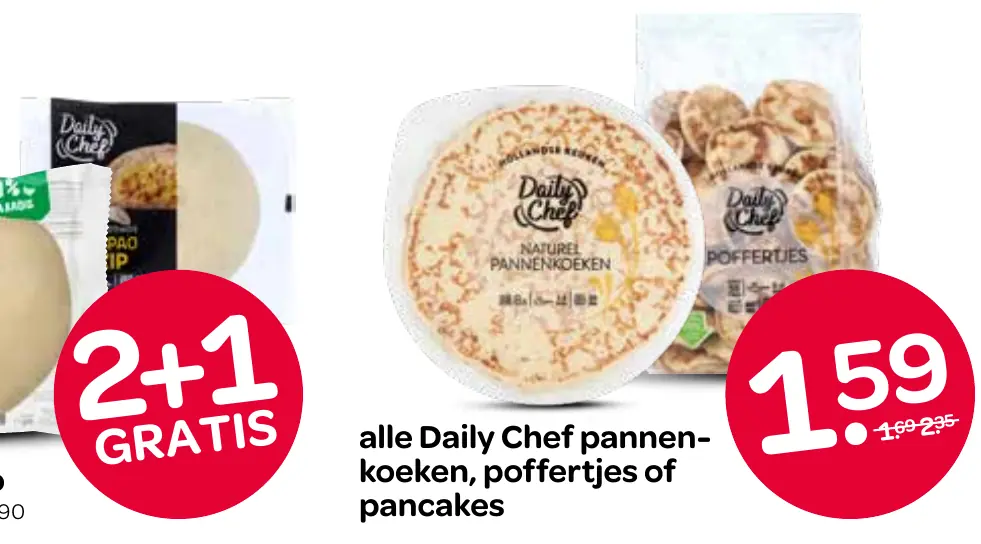 daily chef pannenkoeken, poffertjes of pancakes