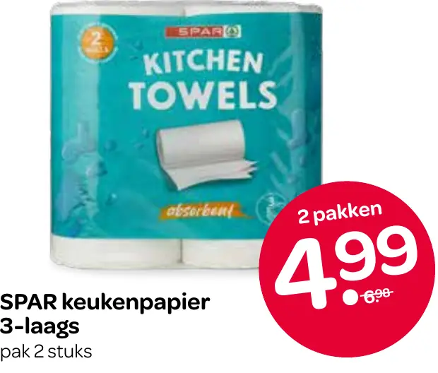 keukenpapier 3-laags