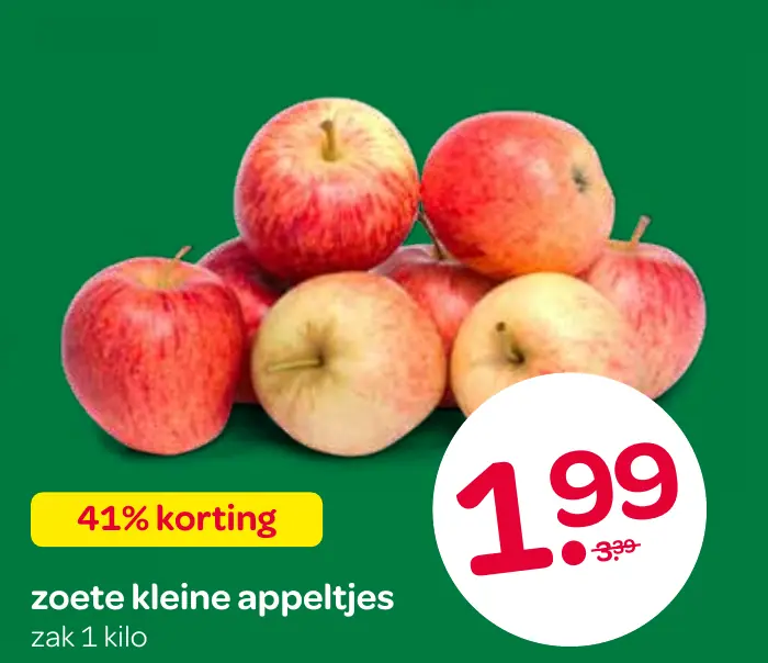 zoete kleine appeltjes