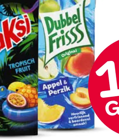 vruchtendrank appel perzik