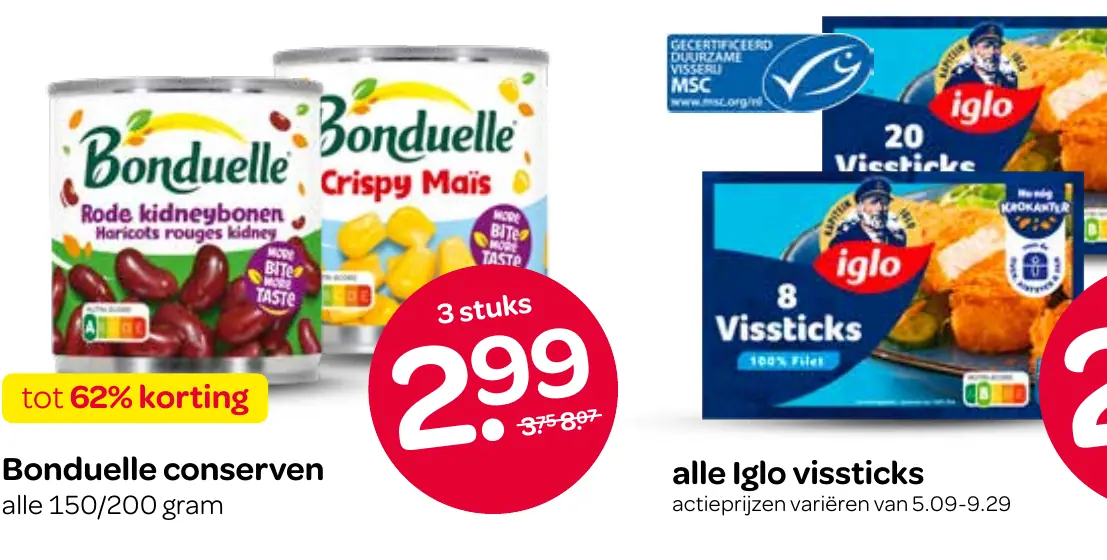 Bonduelle conserven