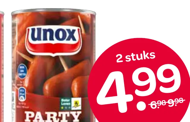 Unox party knaks
