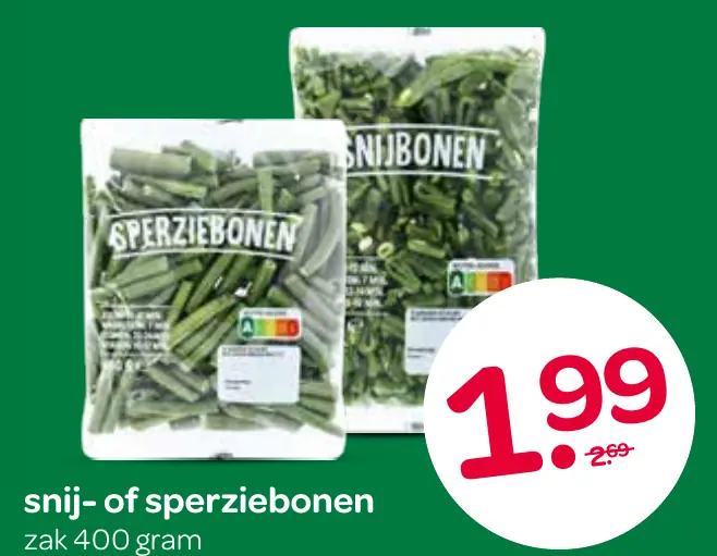 snij- of sperziebonen