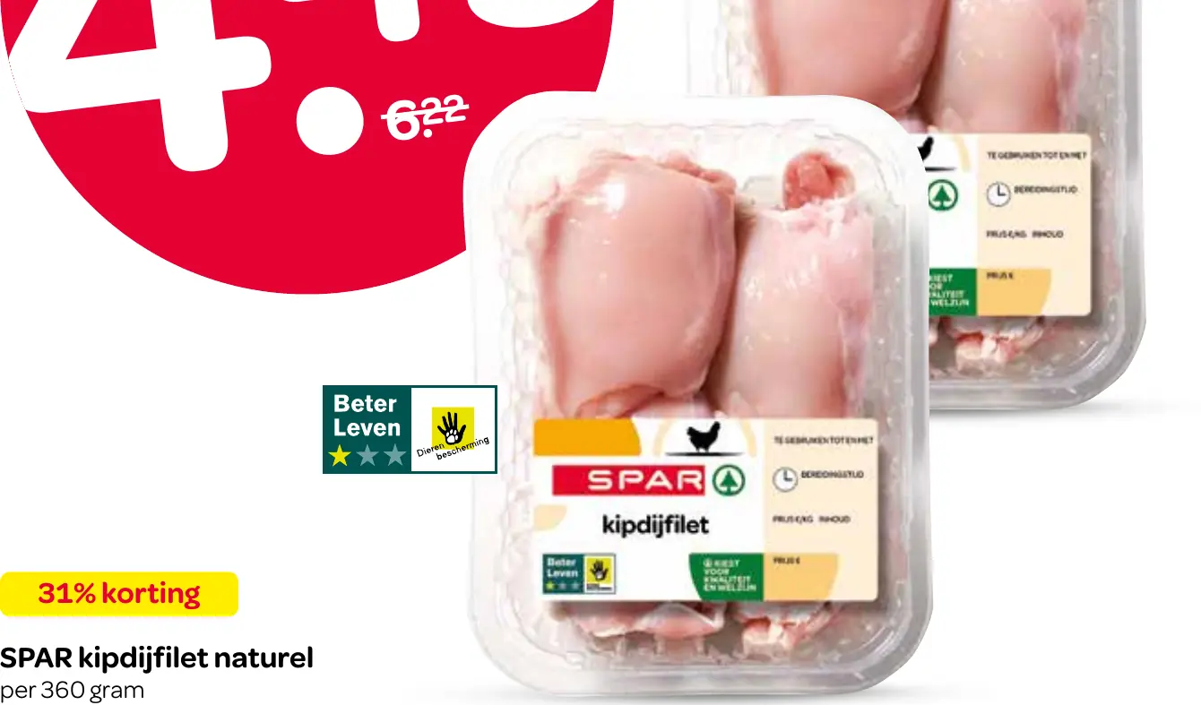 kipdijfilet naturel