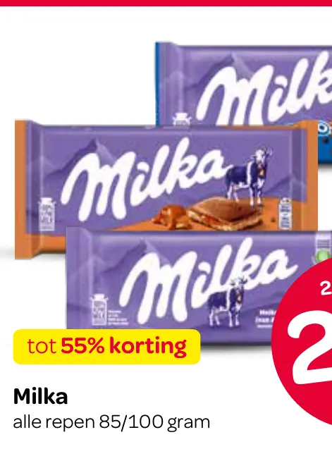Milka alle repen