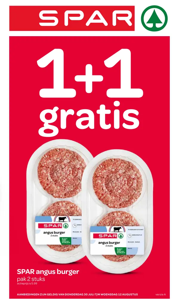 Cover van de Spar folder week 31