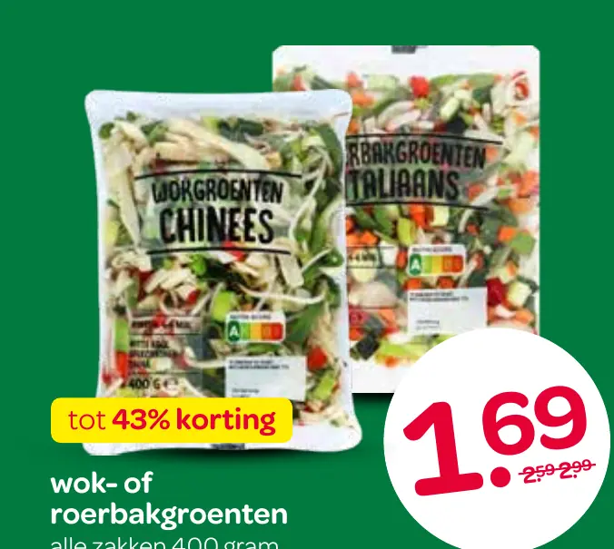 wok- of roerbakgroenten
