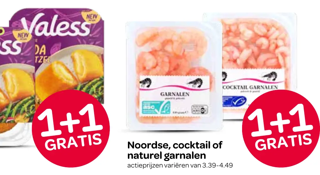 noordse, cocktail of naturel garnalen
