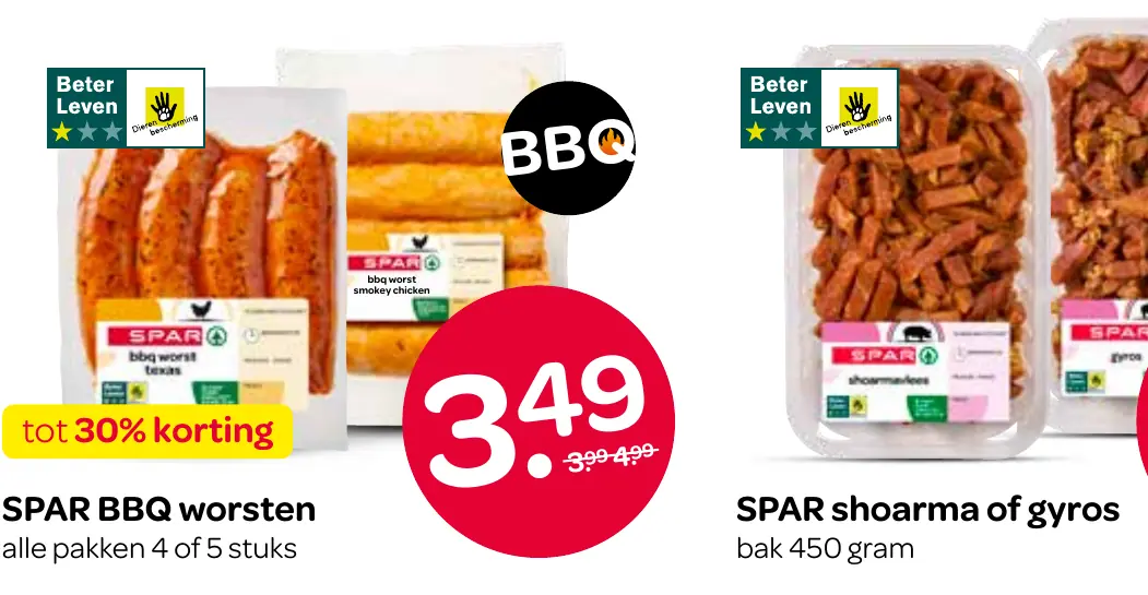 bbq worsten