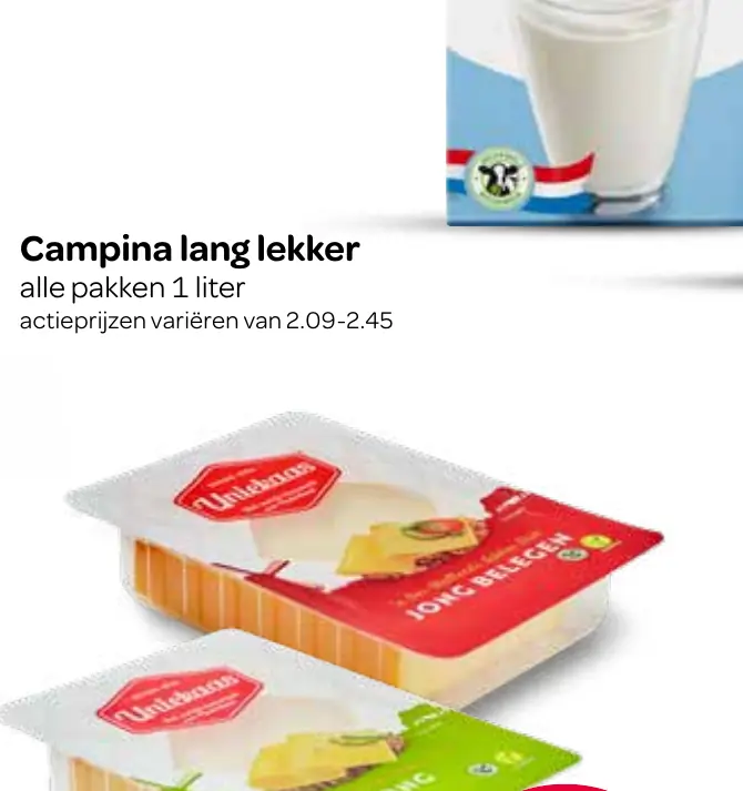 uniekaas kaasstukken jong of jong belegen — 1+1 gratis