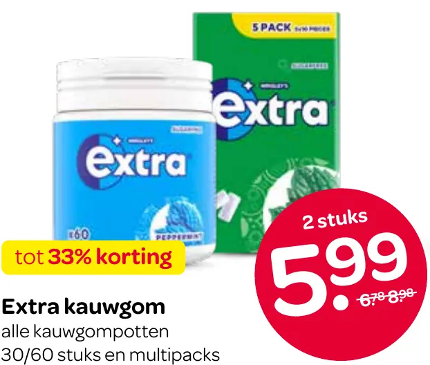 extra kauwgom