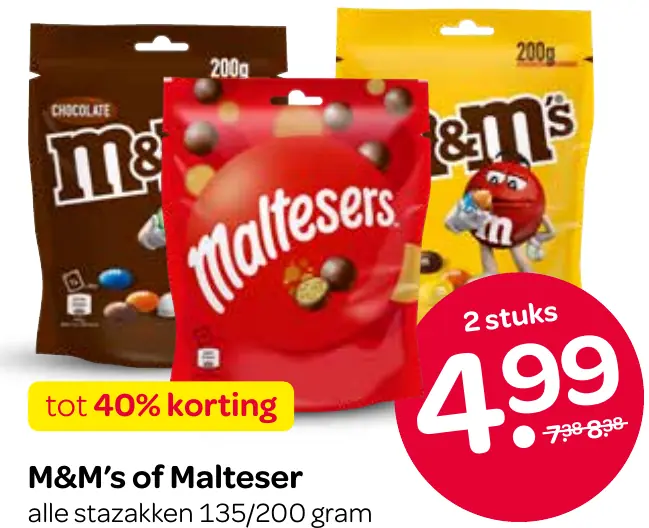 m&m's of malteser