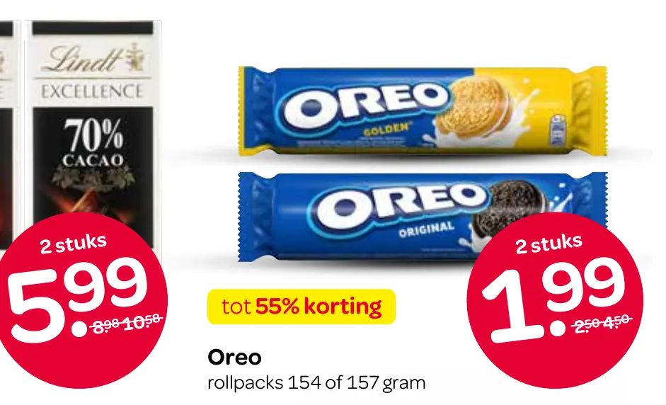 Oreo rollpacks 154 of 157 gram