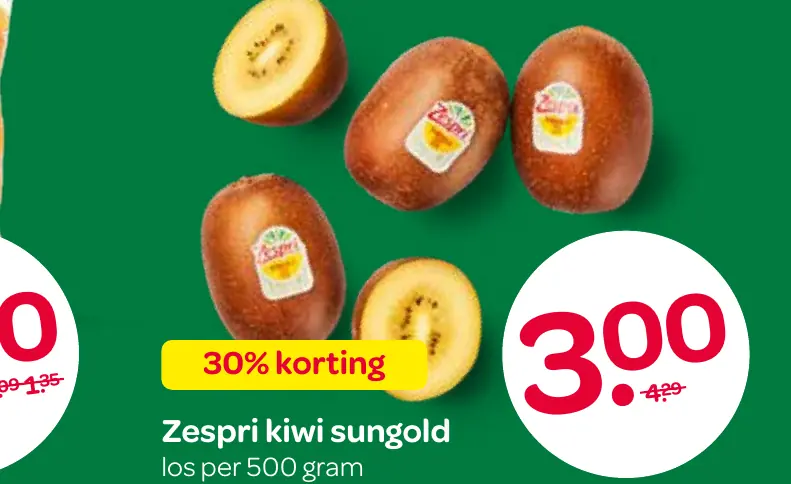 Zespri kiwi sungold
