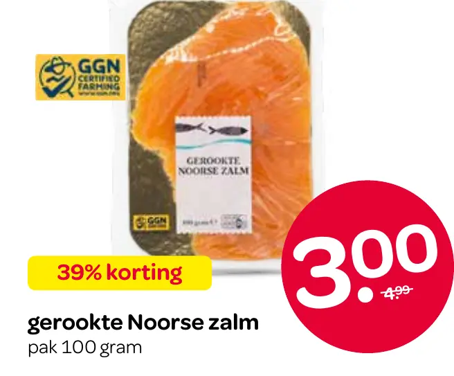 gerookte Noorse zalm