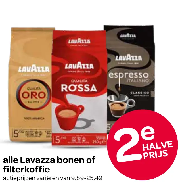 Lavazza bonen of filterkoffie