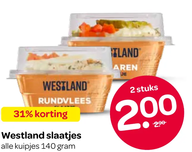 Westland slaatjes