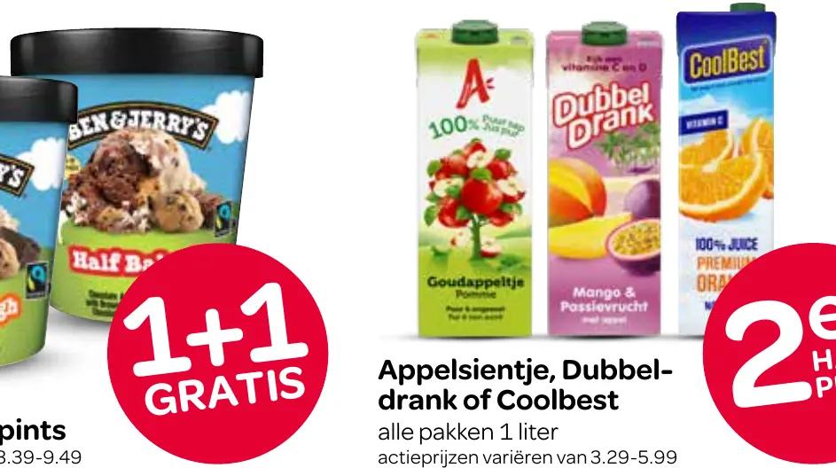 appelsientje, dubbeldrank of coolbest