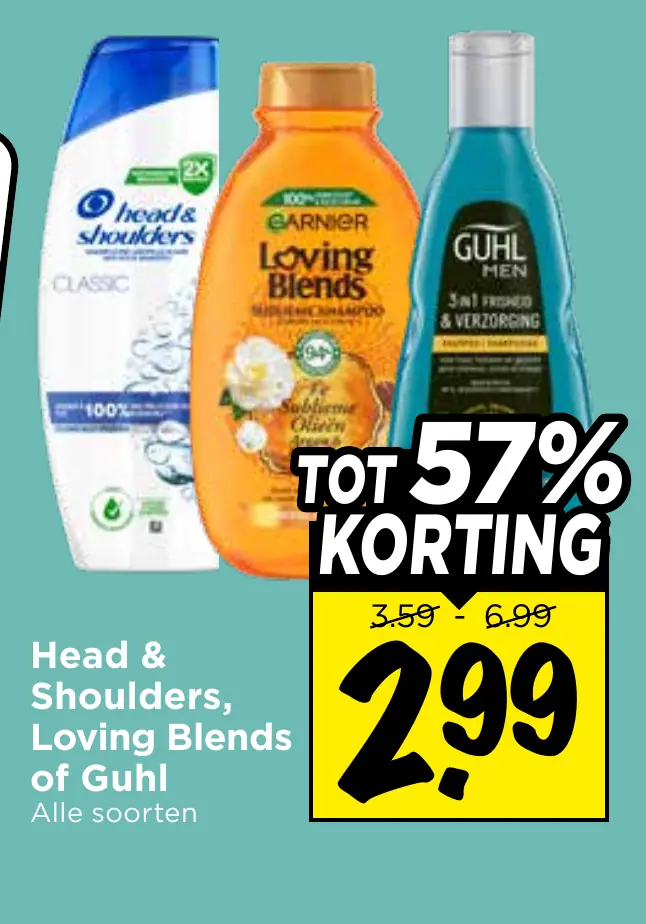 head & shoulders, loving blends of guhl