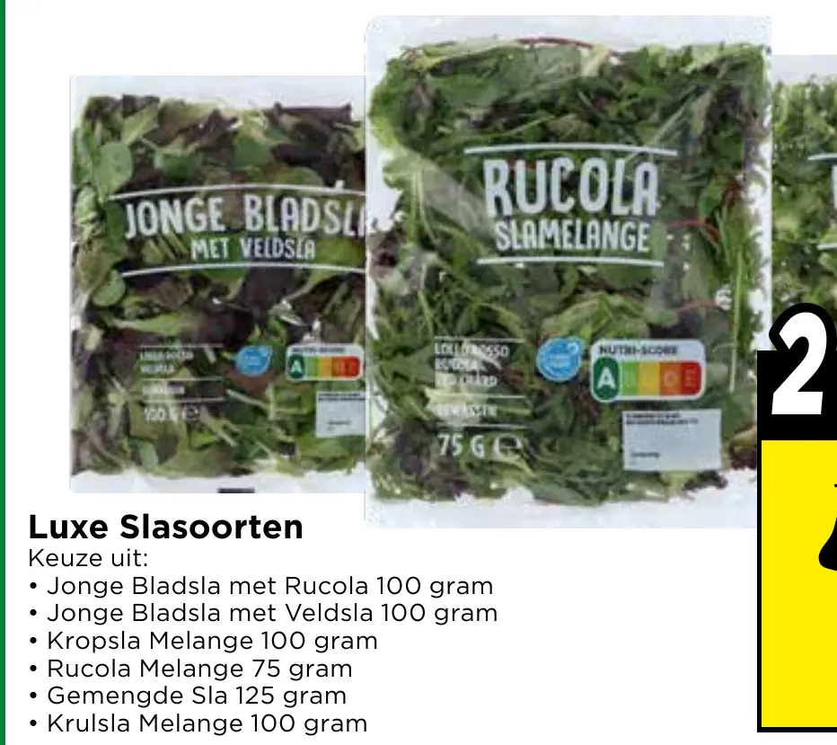 luxe slasoorten