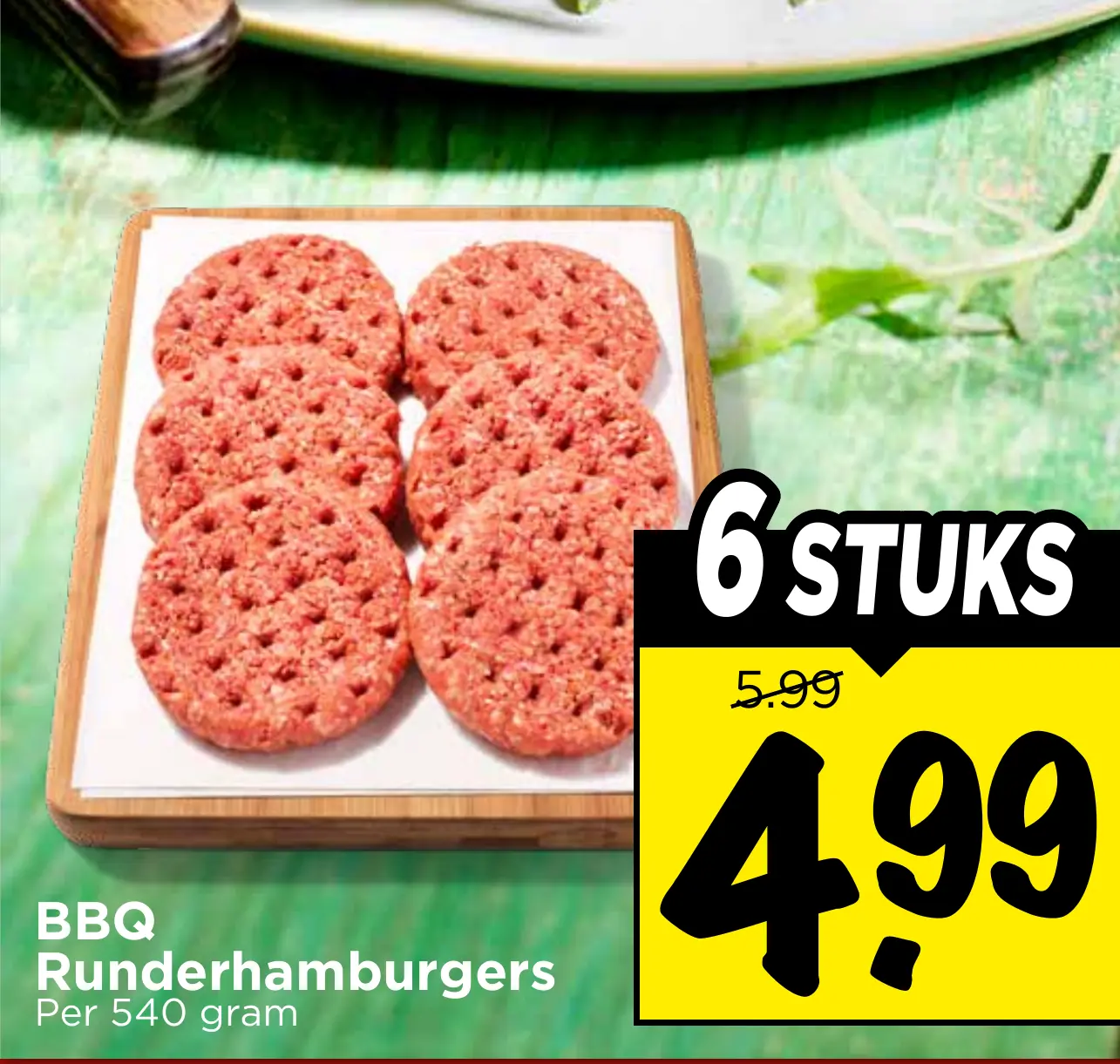 bbq runderhamburgers