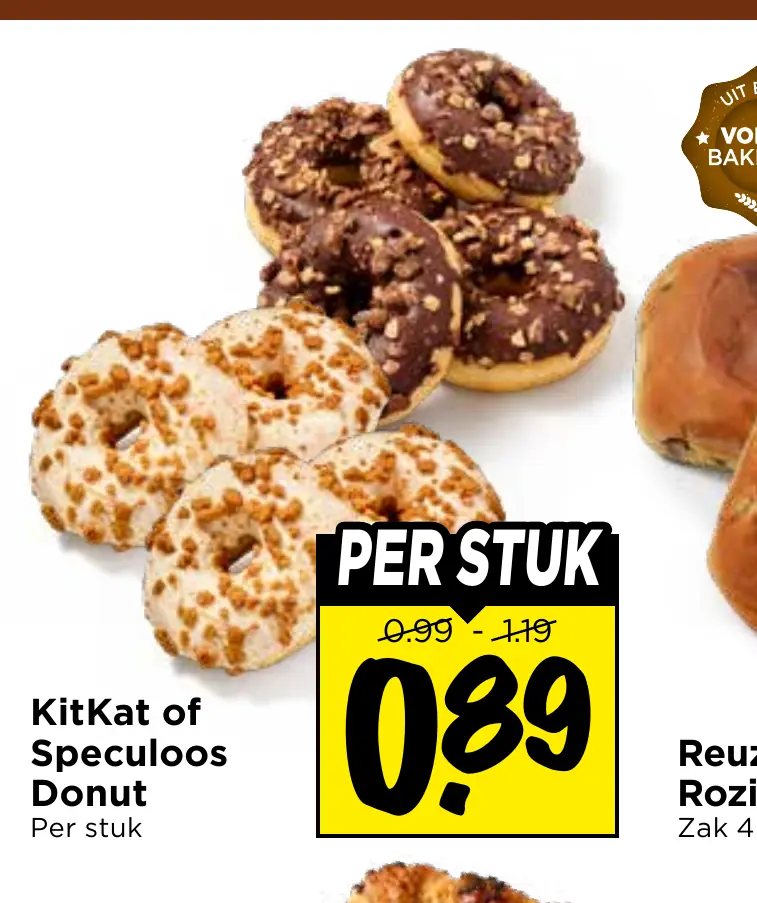 KitKat speculoos donut