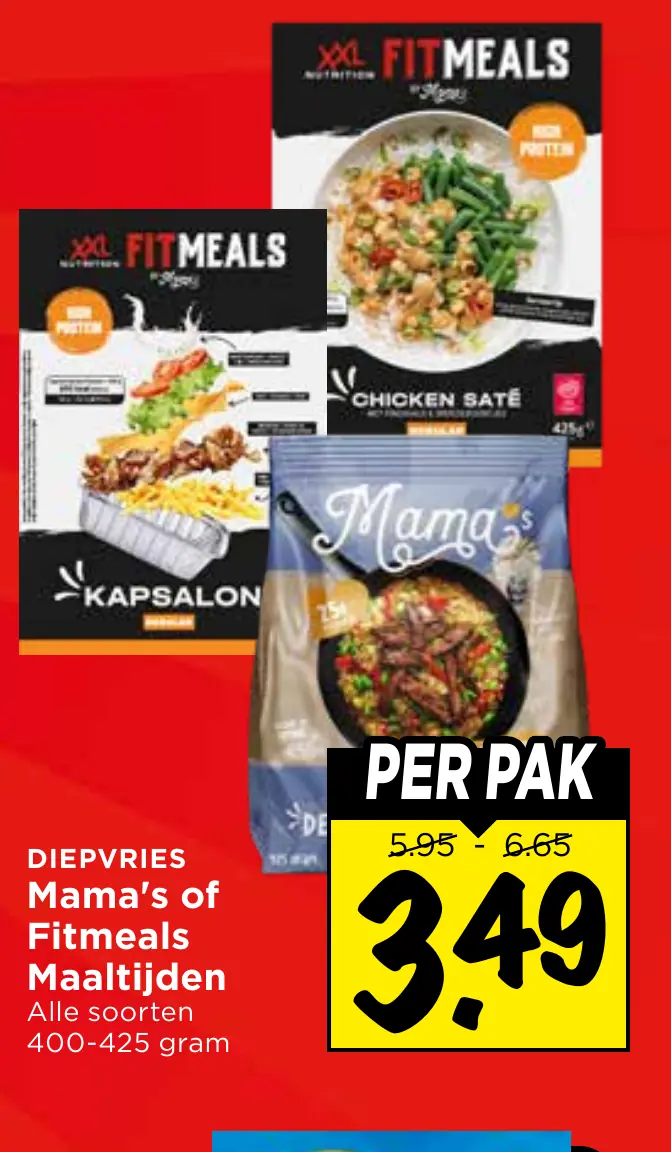 mama's of fitmeals maaltijden