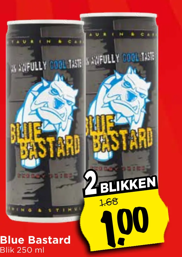 Blue Bastard blik 250 ml