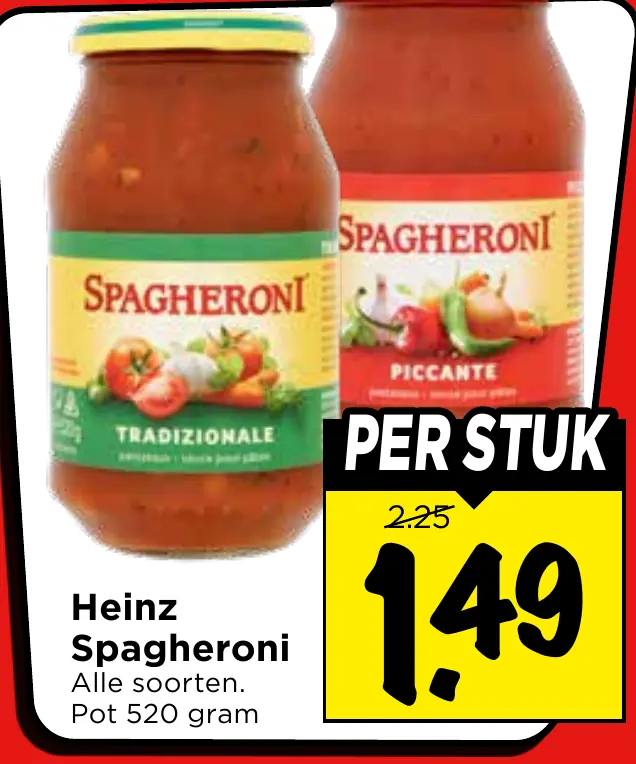 Heinz spagheroni