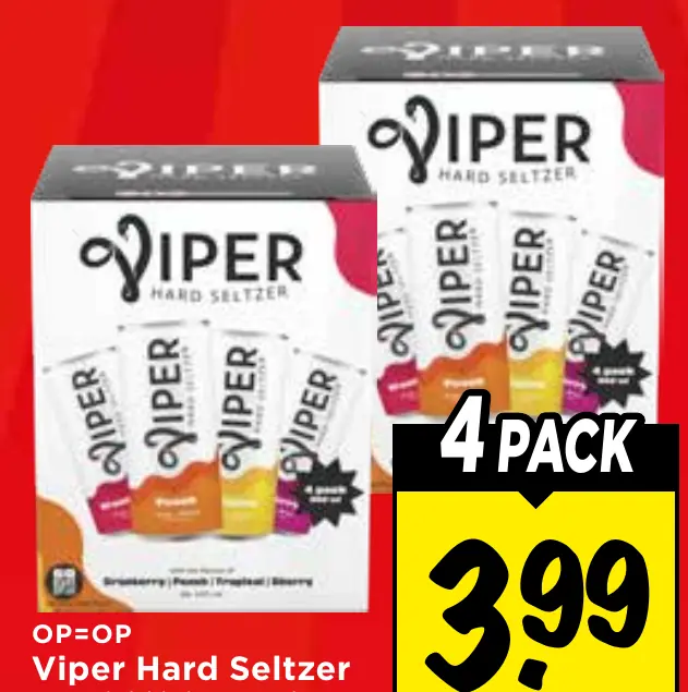 Viper hard seltzer