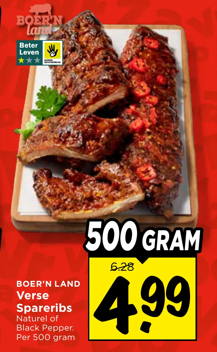 BOER'N LAND verse spareribs