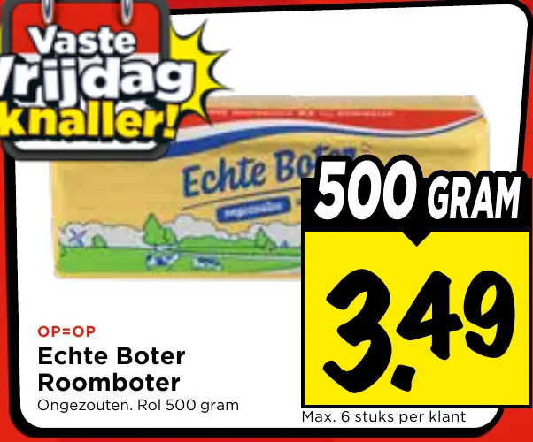 echte boter roomboter ongezouten