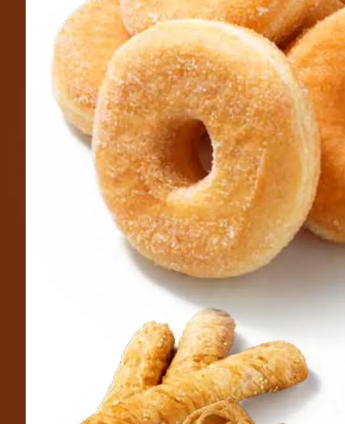 gesuikerde donuts