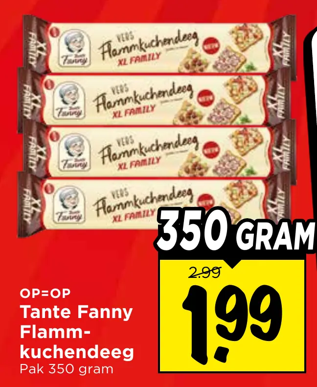 Tante Fanny flammkuchendeeg