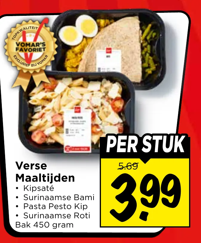 verse maaltijden