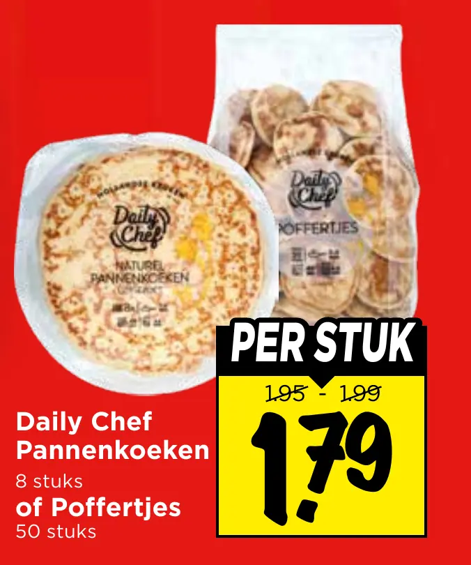 Daily Chef pannenkoeken of poffertjes