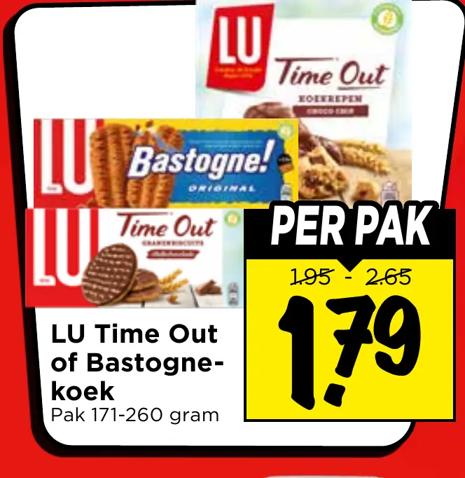 LU time out of bastognekoek
