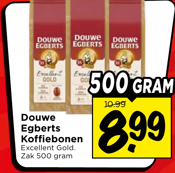 Douwe Egberts koffiebonen excellent gold