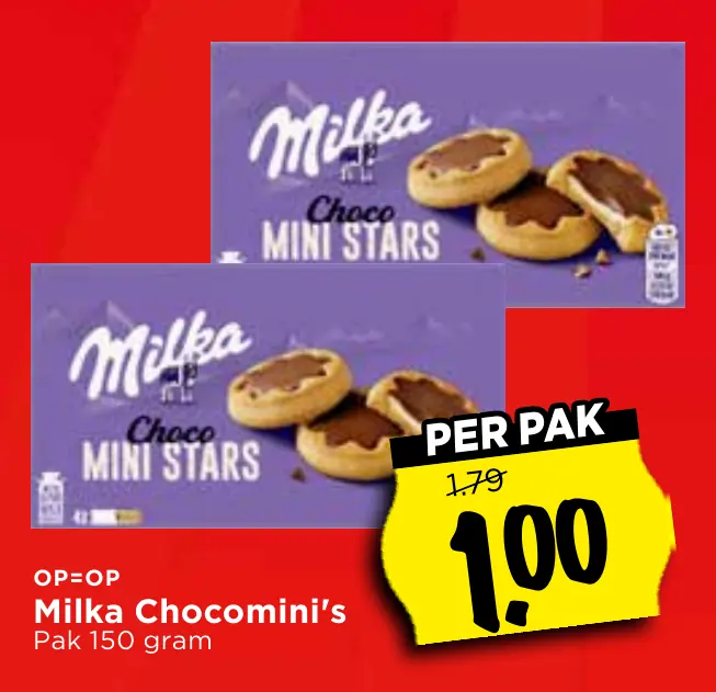 Milka chocomini's